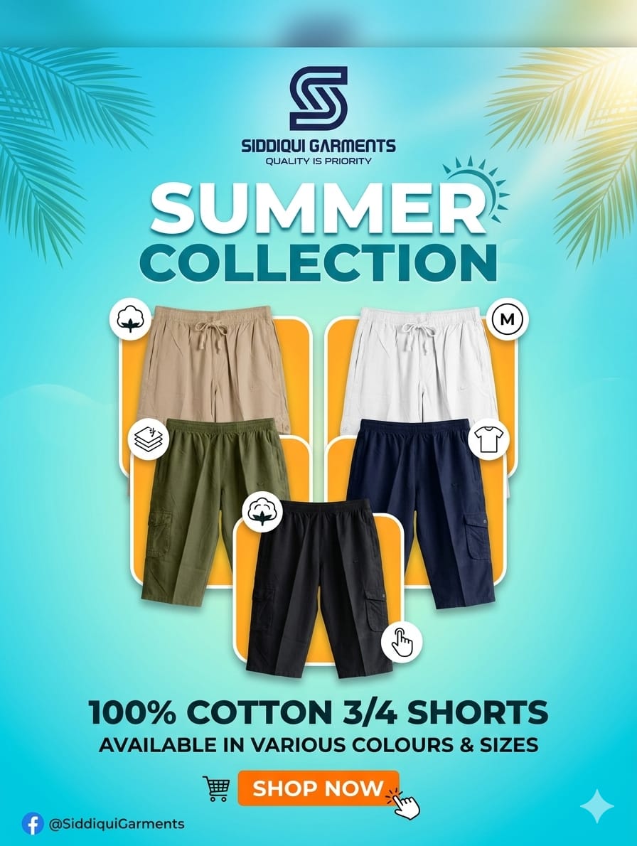 Cotton nicker 4 pocket